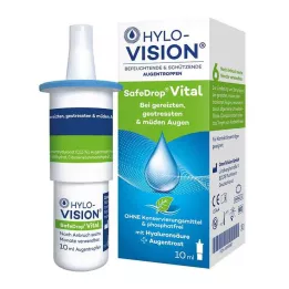 HYLO-VISION SafeDrop Vital gotas oftálmicas, 10 ml