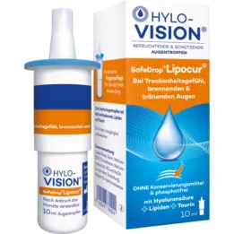 HYLO-VISION SafeDrop Lipocur gotas oftálmicas, 10 ml