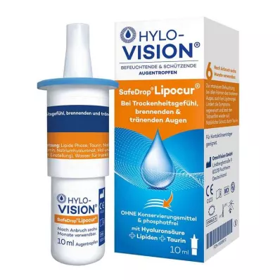 HYLO-VISION SafeDrop Lipocur gotas oftálmicas, 10 ml HYLO-VISION SafeDrop Lipocur gotas oftálmicas, 10 ml