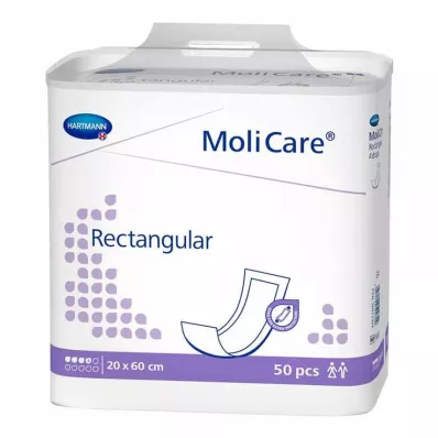 MOLICARE rectangular 4 gotas 20x60 cm, 50 uds MOLICARE rectangular 4 gotas 20x60 cm, 50 uds