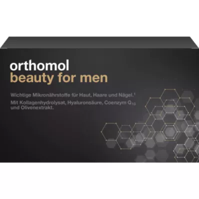 ORTHOMOL ampollas para beber beauty for Men, 30 uds
