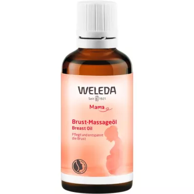 WELEDA Aceite para masaje mamario, 50 ml