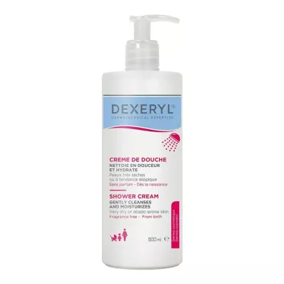 DEXERYL Crema de ducha Shower Cream, 500 ml