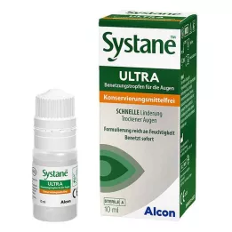 SYSTANE ULTRA Solución lubricante ocular sin conservante, 10 ml