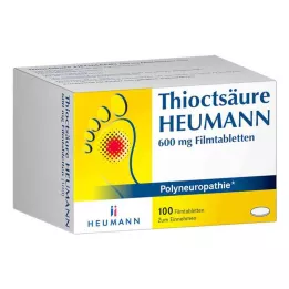 THIOCTSÄURE HEUMANN 600 mg comprimidos recubiertos con película, 100 uds