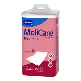 MOLICARE Alfombrilla de cama Premium 7 gotas 40x60 cm, 30 uds