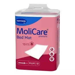 MOLICARE Alfombrilla de cama Premium 7 gotas 60x90 cm, 30 uds