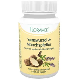 YAMSWURZEL &amp; MÖNCHSPFEFFER Floramed Cápsulas, 60 Cápsulas