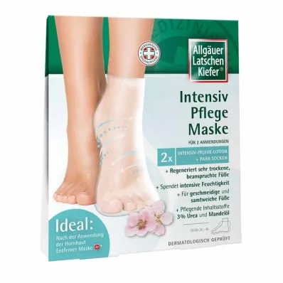 Mascarilla de cuidados intensivos Allgäuer Latschenkiefer para pies, 1 p