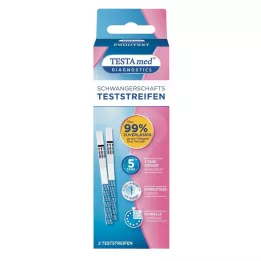 TESTAMED Tiras de prueba de embarazo precoz, 1 ud
