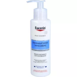 EUCERIN Leche limpiadora DermatoCLEAN Hyaluron, 200 ml