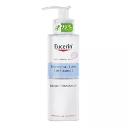 EUCERIN Leche limpiadora DermatoCLEAN Hyaluron, 200 ml