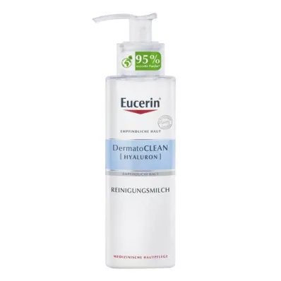 EUCERIN Leche limpiadora DermatoCLEAN Hyaluron, 200 ml