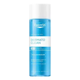 EUCERIN DermatoCLEAN Hyal.Miz.Fluido Limpiador 3en1, 200 ml