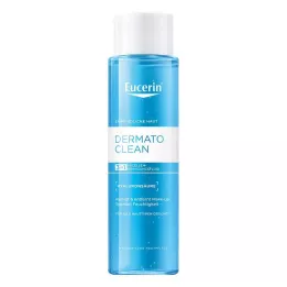 EUCERIN DermatoCLEAN Hyal.Miz.Fluido Limpiador 3en1, 400 ml