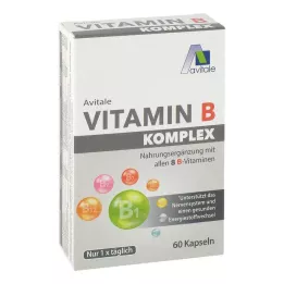 VITAMIN B KOMPLEX cápsulas, 60 uds