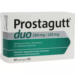 PROSTAGUTT duo 160 mg/120 mg cápsulas blandas, 60 uds