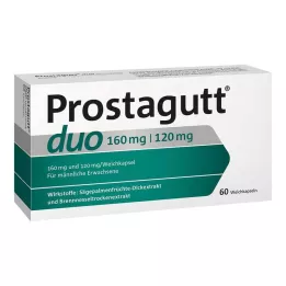 PROSTAGUTT duo 160 mg/120 mg cápsulas blandas, 60 uds