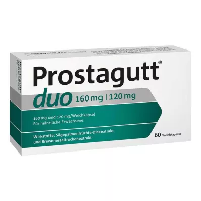 Prostagutt Duo 160 mg/120 mg cápsulas blandas, 60 piezas