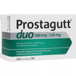 PROSTAGUTT duo 160 mg/120 mg cápsulas blandas 120 uds