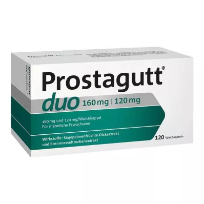 Prostagutt Duo 160 mg/120 mg cápsulas blandas, 120 piezas