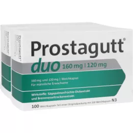 PROSTAGUTT duo 160 mg/120 mg cápsulas blandas 200 uds