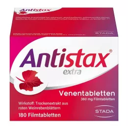 ANTISTAX comprimidos de vena extra, 180 uds