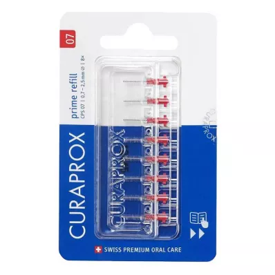 Recambio para cepillo interdental Curaprox Cps 07 Prime, 8 piezas