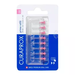 CURAPROX CPS 08 prime recambio de cepillos interdentales, 8 uds