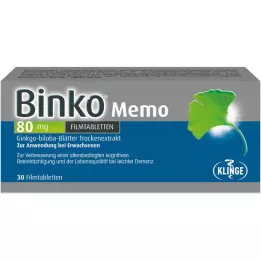 BINKO Memo 80 mg comprimidos recubiertos con película, 30 uds