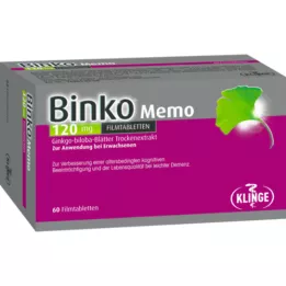 BINKO Memo 120 mg comprimidos recubiertos con película, 60 uds