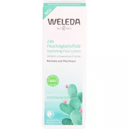 WELEDA Fluido hidratante 24h de higo chumbo, 30 ml