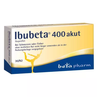 Ibubeta® 400 comprimidos recubiertos con película aguda, 30 piezas