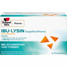 IBU-LYSIN DoppelherzPharma 400 mg comprimidos recubiertos con película, 50 uds