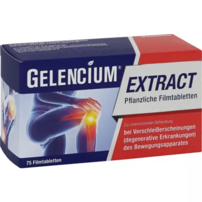GELENCIUM EXTRACT Comprimidos recubiertos de hierbas, 75 unidades