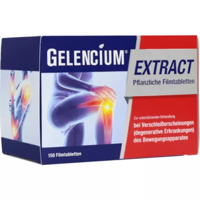 GELENCIUM EXTRACT Comprimidos recubiertos de hierbas, 150 unidades