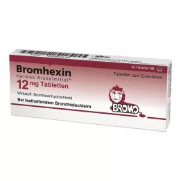BROMHEXIN Hermes Arzneimittel 12 mg comprimidos, 50 uds