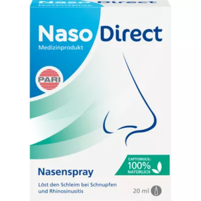 NASODIRECT Aerosol nasal con Captomucil, 20 ml