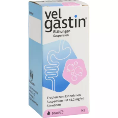 VELGASTIN Flatulencia Suspensión oral, 30 ml