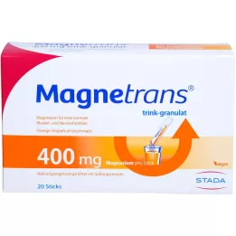 MAGNETRANS 400 mg gránulos para beber, 20X5,5 g