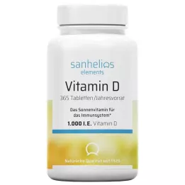 SANHELIOS Vitamina D 1.000 U.I. comprimidos, 365 uds
