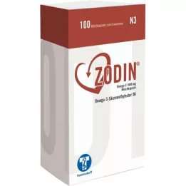 ZODIN Omega-3 1.000 mg cápsulas blandas, 100 uds