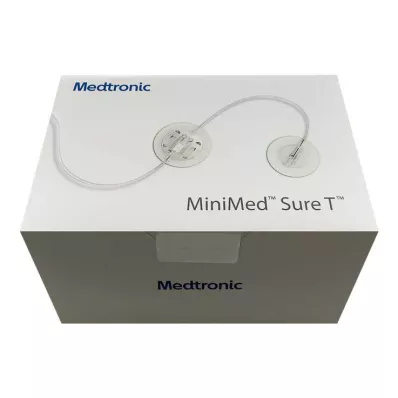 Set de infusión Minimed Sure-T 10 mm 80 cm, 10 piezas