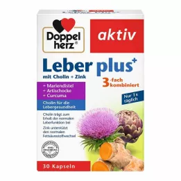 DOPPELHERZ Hígado plus con colina+zinc cápsulas, 30 uds