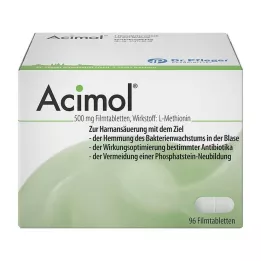 ACIMOL 500 mg comprimidos recubiertos con película, 96 uds