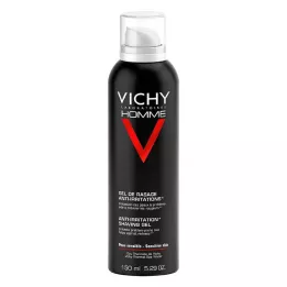 VICHY HOMME Gel de afeitar anti-irritación, 150 ml