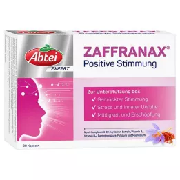 ABTEI EXPERT ZAFFRANAX Cápsulas Positive Mood, 30 cápsulas