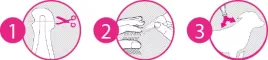 Instructions for use for FRONTLINE Tri-Act Lsg.z.Drop-on para perros de 20 a 40 kg, 3 piezas - 5