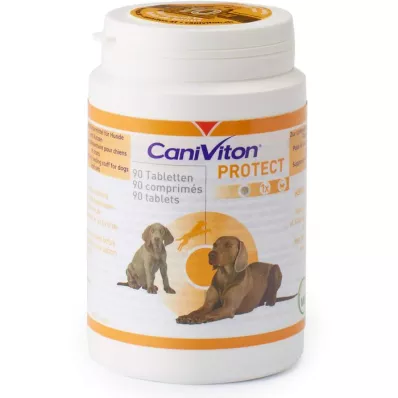 CANIVITON Proteger Erg.Futterm.Tbl.f.Hunde/Katzen, 90 uds