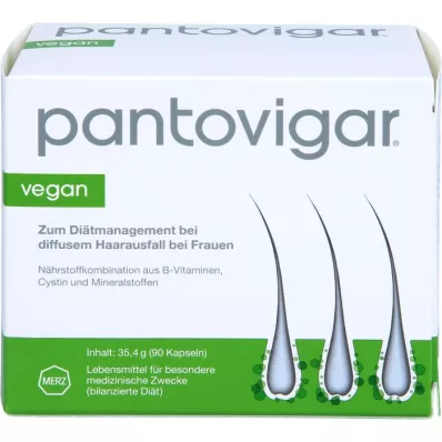 PANTOVIGAR cápsulas veganas, 90 unidades